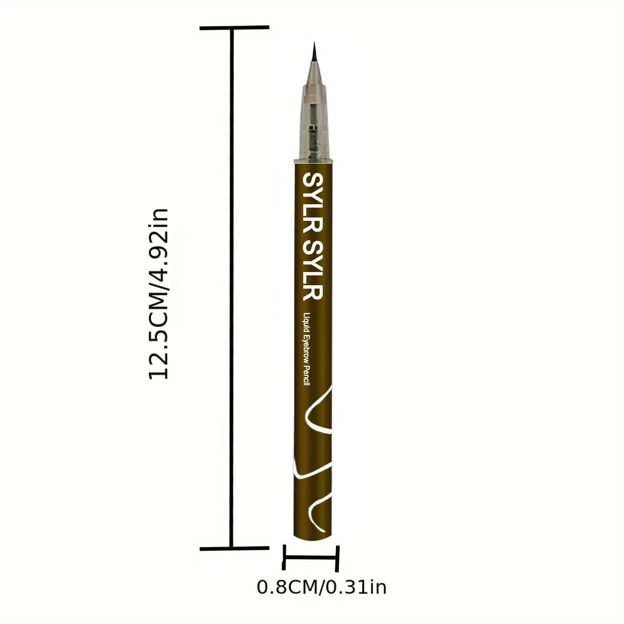 0.008mm Ultra Fine Eyebrow Pen Long Last Smudge Proof Waterproof Sweat - Proof High Pigmented Easy Applying Liquid Eye Brow Pencil - Avero