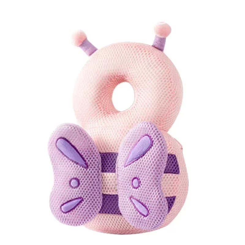 1 - 3T Toddler Baby Head Protector Safety Corner Guards Prevent Back Injured Angel Bee Cartoon Edge Security Protective Headgear - Avero