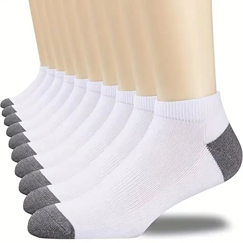 10 Pairs Fuzzy Print Socks Cute & Lightweight Invisible Socks Women's Stockings & Hosiery - Avero