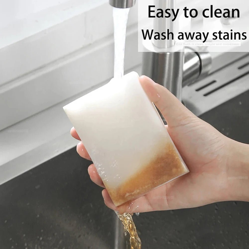 10/20/50/100Pcs Melamine Sponge Magic Sponge Eraser Eraser Cleaner Cleaning Sponges for Kitchen Bathroom Cleaning Tools 10*6*2cm - Avero