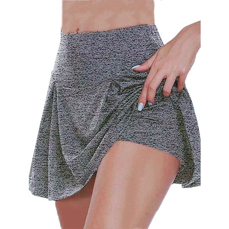 12 Colour Versatile Y2K High - Waist Skort - Breathable Stretch Fabric for All - Season Sports Fashion Non - Sheer Comfort Fit - Avero