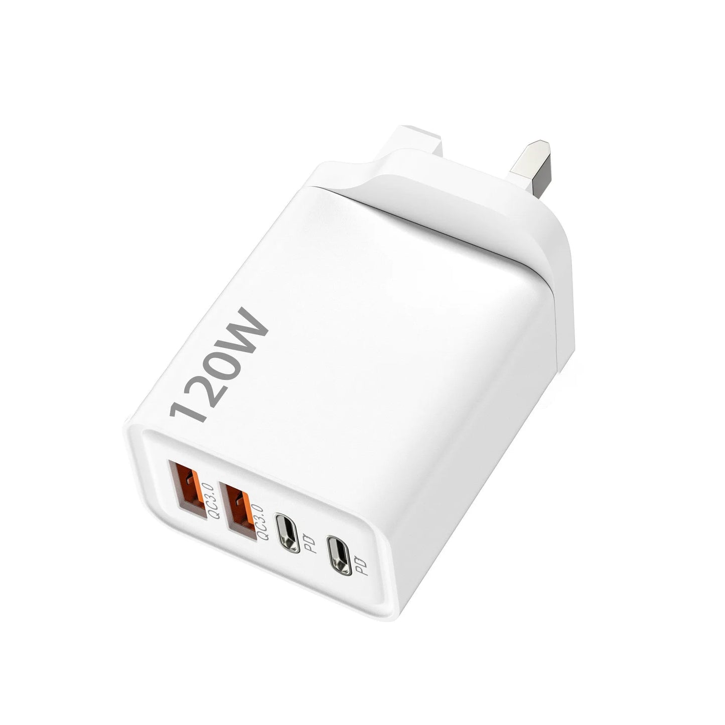 120W PD USB Charger Type C Fast Charging Mobile Phone Adapter For iPhone Samsung Xiaomi Quick Charge 3.0 EU/US Plug Wall Charger - Avero