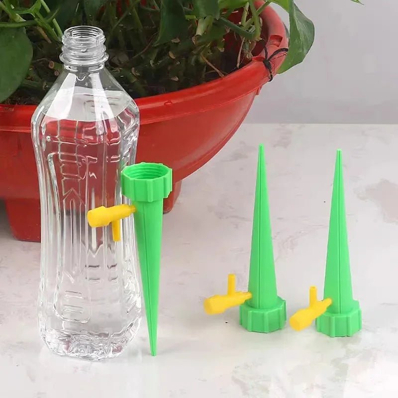 12Pcs Creative Indoor Plant Watering Device Self - Watering Kits Automatic Plant Garden Gadgets Waterers Drip Irrigation - Avero