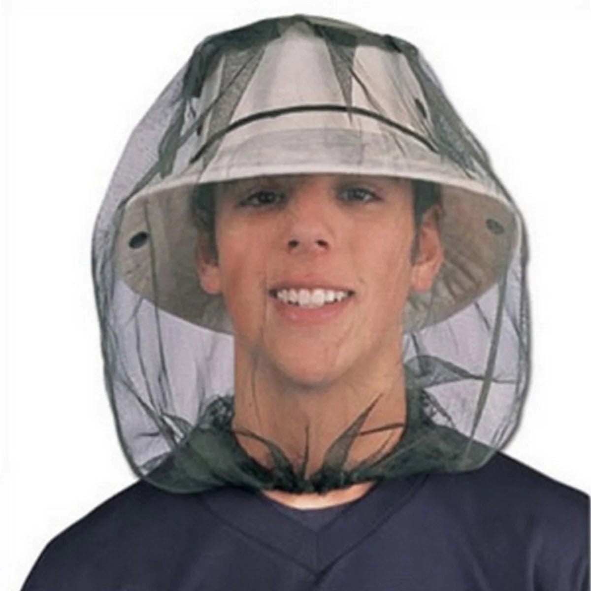 1pc mosquito net hat, insect - proof hat, fishing hat, mosquito - proof hat for Outdoor hiking field camping travel Hat - Avero