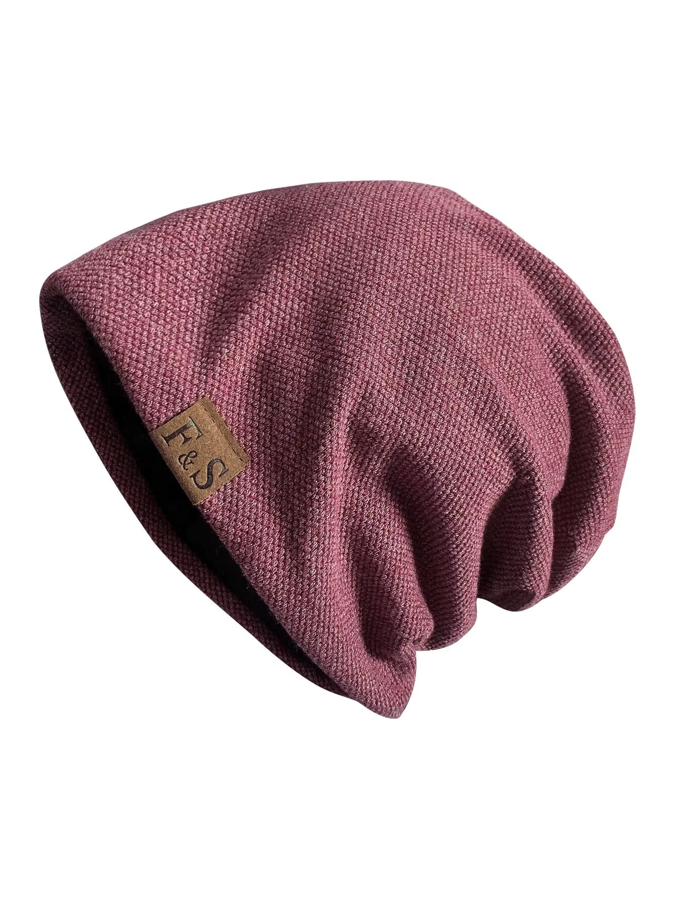 1Pcs Warm Knitted Beanie Hat for Men and Women - Fashionable Solidhip - Hop Style - Avero