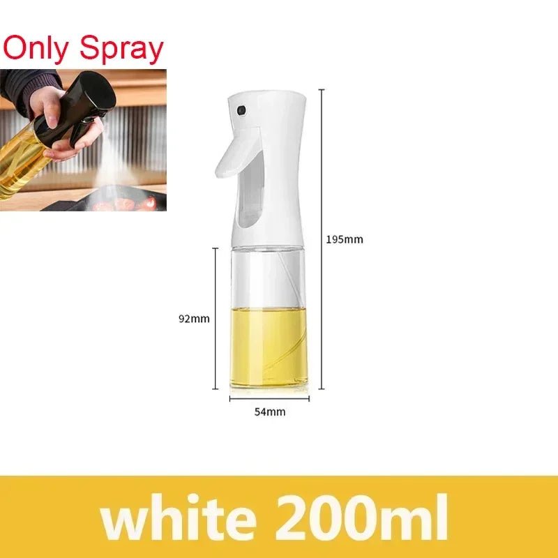 200/300/500ml Oil Spray for Kitchen Oil Nebulizer Dispenser Spray Oil Sprayer Airfryer BBQ Camping Olive Oil Diffuser Brush - Avero