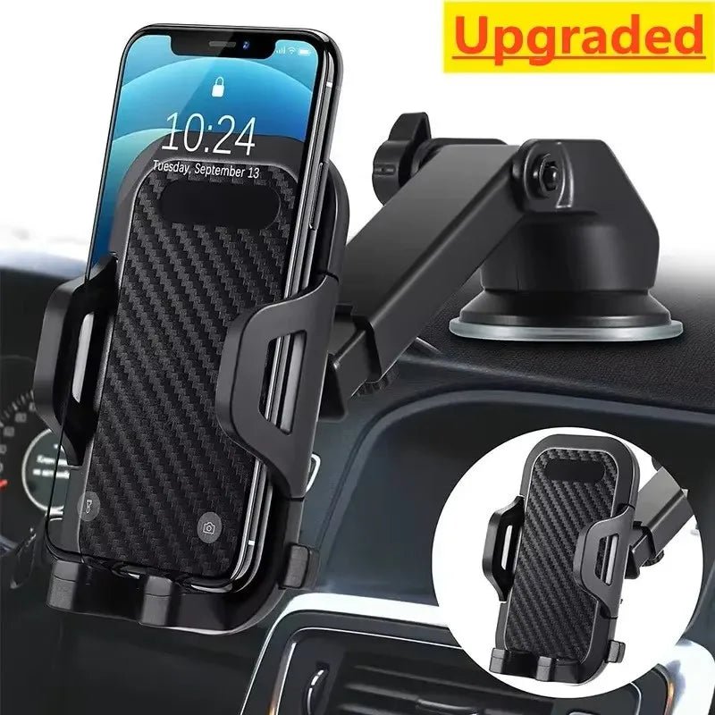 2025 NEW Universal Sucker Car Phone Holder 360° Windshield Car Dashboard Mobile Cell Support Bracket for Smartphones - Avero