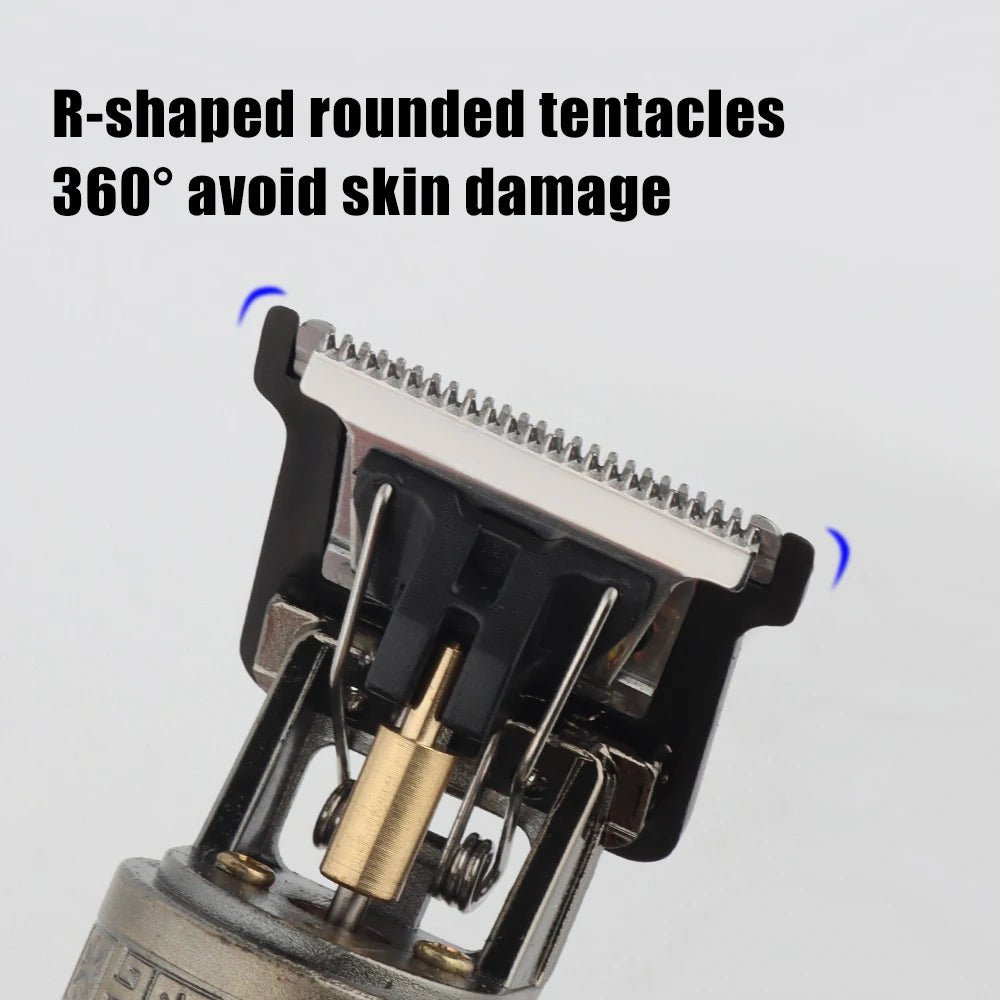 2025 T9 HairClipper Beard Shaving Body Hair Trimmer Clippers Electric Machine Men Haircut Machine 0mm Barber ShaverDragon Carved - Avero