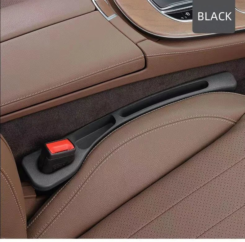 2Pcs Car Seat Gap Filler Seat Crevice Storage Box Bag Between Seats Console Organizer Decoration Interior Auto Accessories - Avero