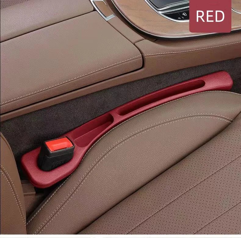 2Pcs Car Seat Gap Filler Seat Crevice Storage Box Bag Between Seats Console Organizer Decoration Interior Auto Accessories - Avero