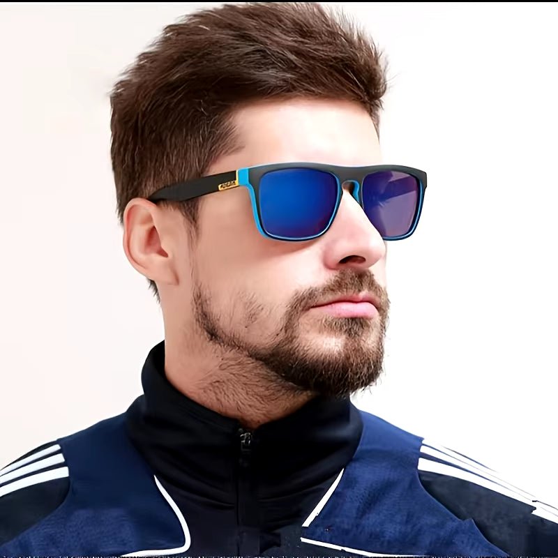 2Pcs Square Polarized Sunglasses anti Glare Sun Shades for Summer Party Vacation Travel Driving Fishing - Avero