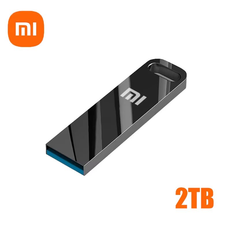2TB Metal Flash Drive USB 3.2 Super High Speed Transfer Mini U Disk Pen Drive Type C Memory Stick Waterproof U Disk Drive - Avero