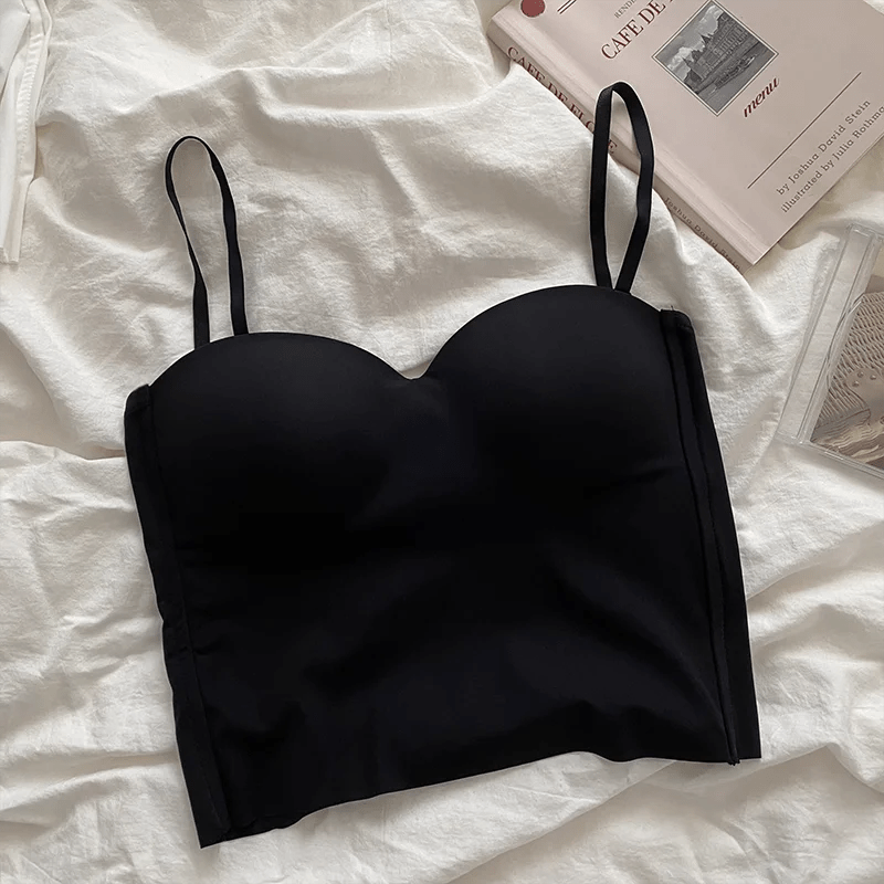 4 Colors Camisole for Women Fitness Crop Tops Summer Elegant Sexy All - match Casual Aesthetic Solid New - Avero