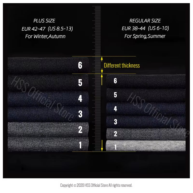 5/10 Pairs Men'S Cotton Blend Socks Black Business Men Socks Soft Breathable Summer Winter for Male Socks plus Size (6.5 - 14) - Avero