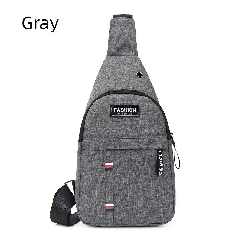 Men's Waterproof Large Capacity Fanny Pack, Adjustable Strap For Outdoor Activities, Travel Running, Hiking, And Cycling