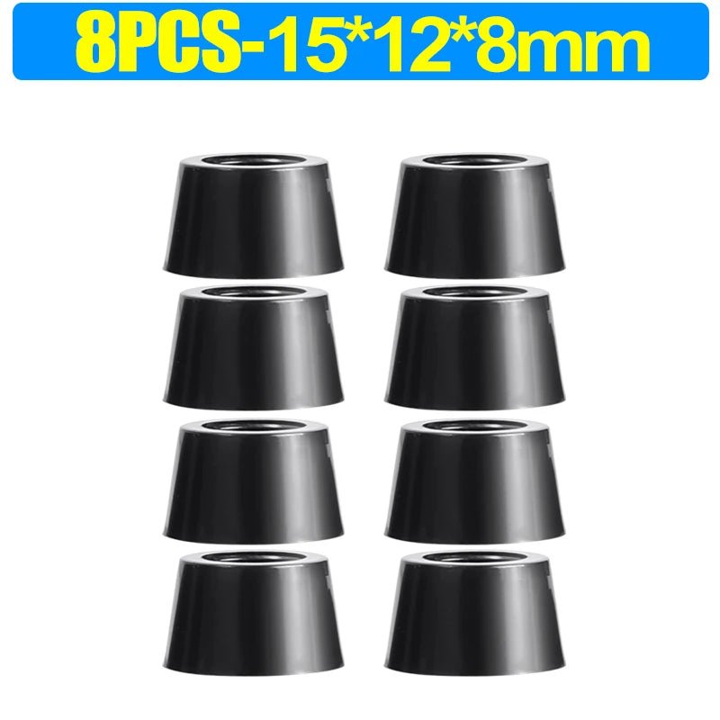 8/80Pcs Rubber Pads Floor Protectors Non - slip Cutting Board Furniture Bumper Gasket Table Chair Leg Cover Furniture Hardware Mat - Avero
