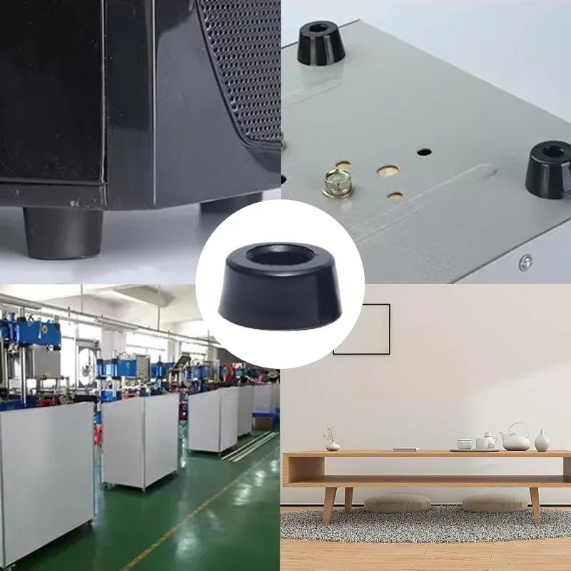 8/80Pcs Rubber Pads Floor Protectors Non - slip Cutting Board Furniture Bumper Gasket Table Chair Leg Cover Furniture Hardware Mat - Avero