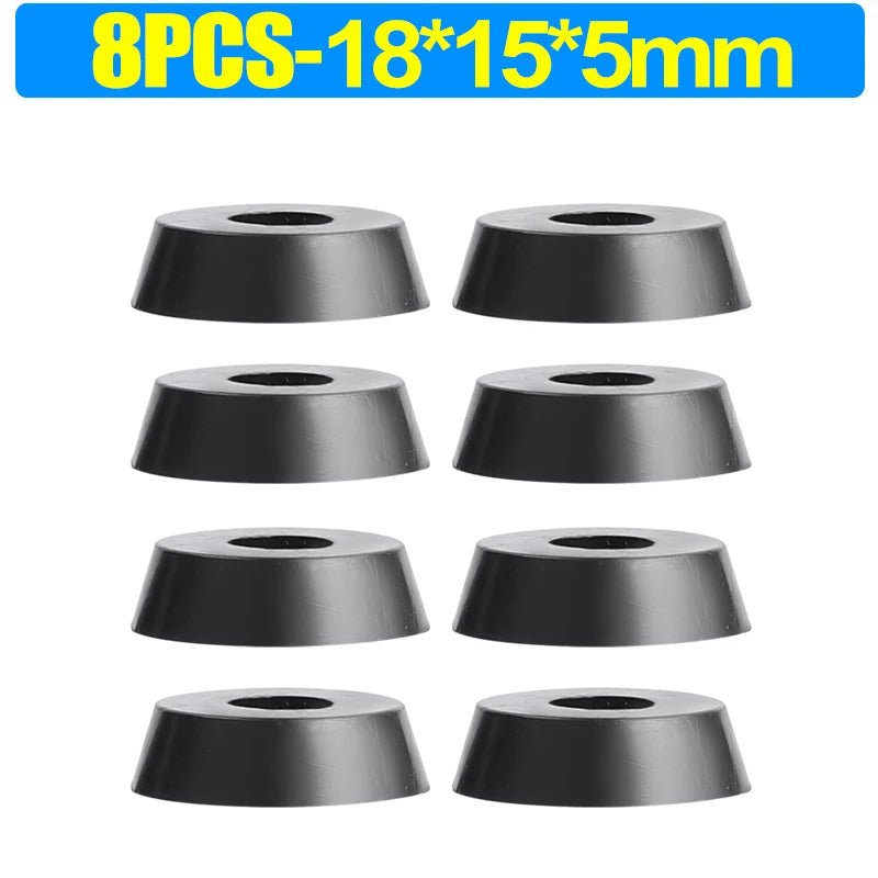 8/80Pcs Rubber Pads Floor Protectors Non - slip Cutting Board Furniture Bumper Gasket Table Chair Leg Cover Furniture Hardware Mat - Avero