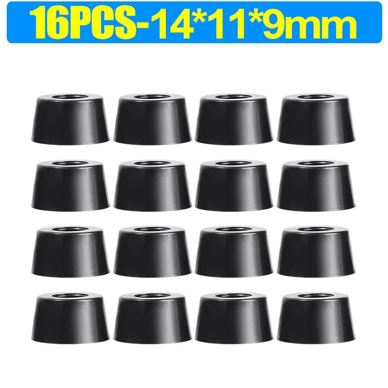 8/80Pcs Rubber Pads Floor Protectors Non - slip Cutting Board Furniture Bumper Gasket Table Chair Leg Cover Furniture Hardware Mat - Avero