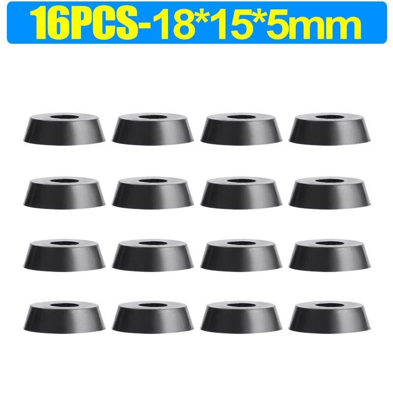 8/80Pcs Rubber Pads Floor Protectors Non - slip Cutting Board Furniture Bumper Gasket Table Chair Leg Cover Furniture Hardware Mat - Avero