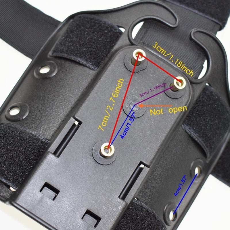 Airsoft P226/1911/Glock 17 19/M9/USP Universal Gun Holster Drop Leg Platform Hunting Holster Accessories - Avero