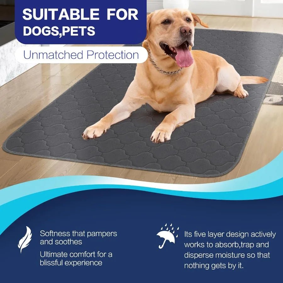Alsunny Bed Pads Washable Waterproof 36x52 Inch 4Pack Hide Stains Bed Protector Pads Heavy Absorbency Chucks Pads Washable for - Avero