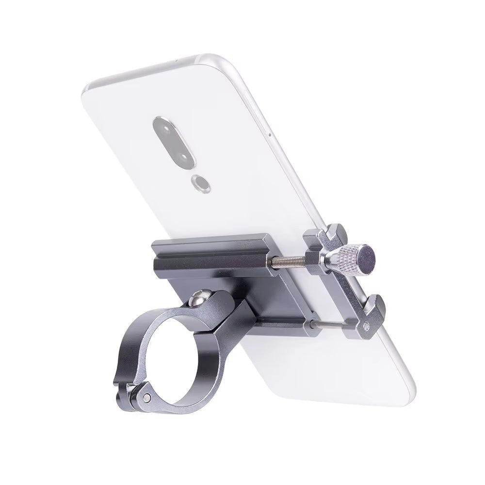 Bicycle Phone Holder Reliable Mount Universal MTB Mobile Cell GPS Metal Motorcycle Holder on Road Bike Moto M365 Handlebar - Avero