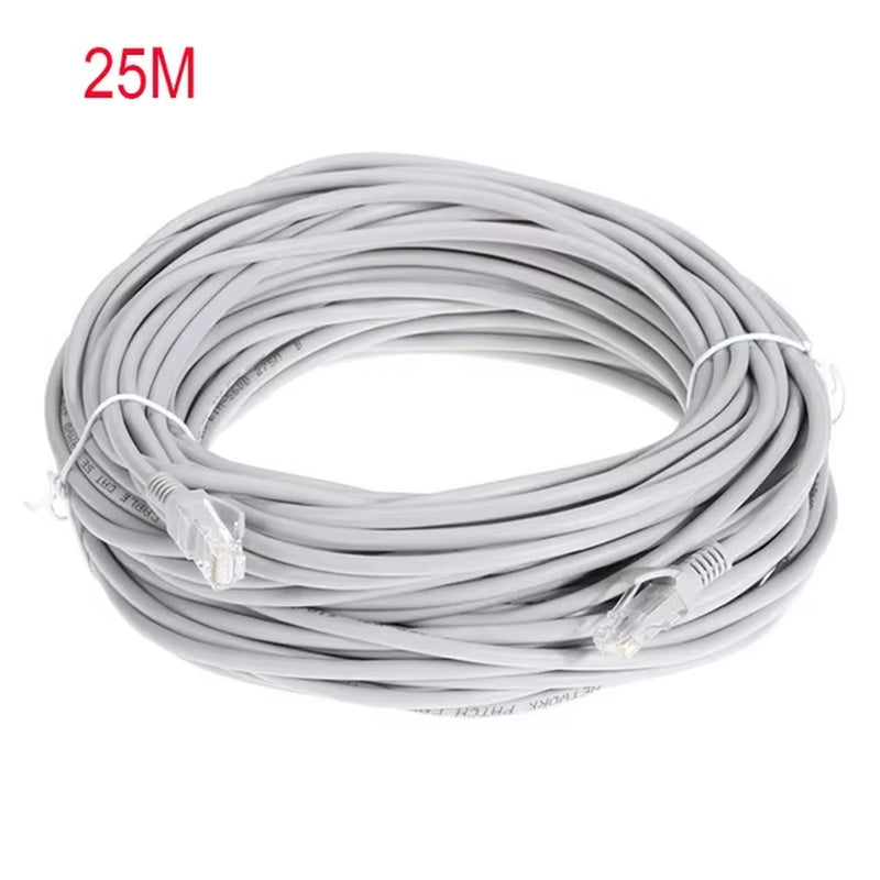 Cable Ethernet De Alta Velocidad Cat5E RJ45 Cable De Red LAN Enrutador De Ordenador Patch Cord , 1M/5M/10M/15M/20M/30M/50M - Avero