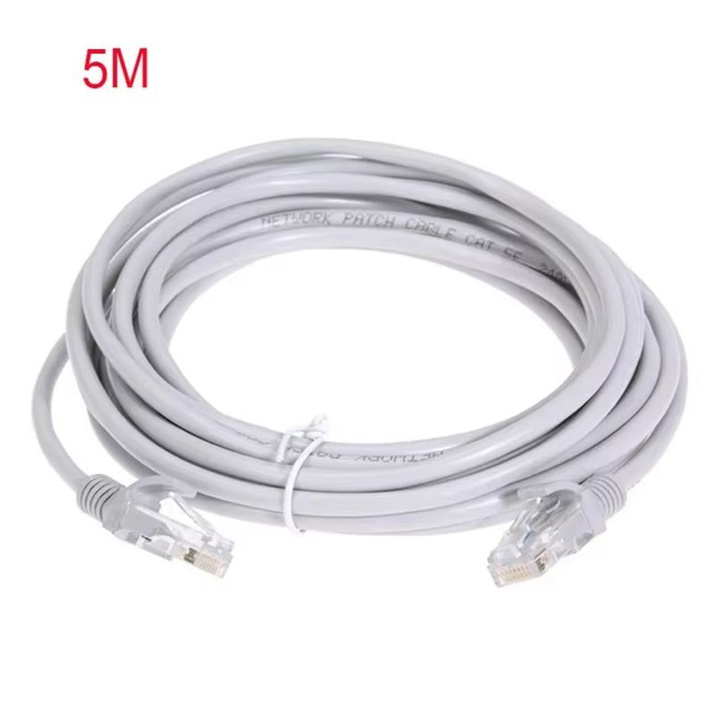 Cable Ethernet De Alta Velocidad Cat5E RJ45 Cable De Red LAN Enrutador De Ordenador Patch Cord , 1M/5M/10M/15M/20M/30M/50M - Avero