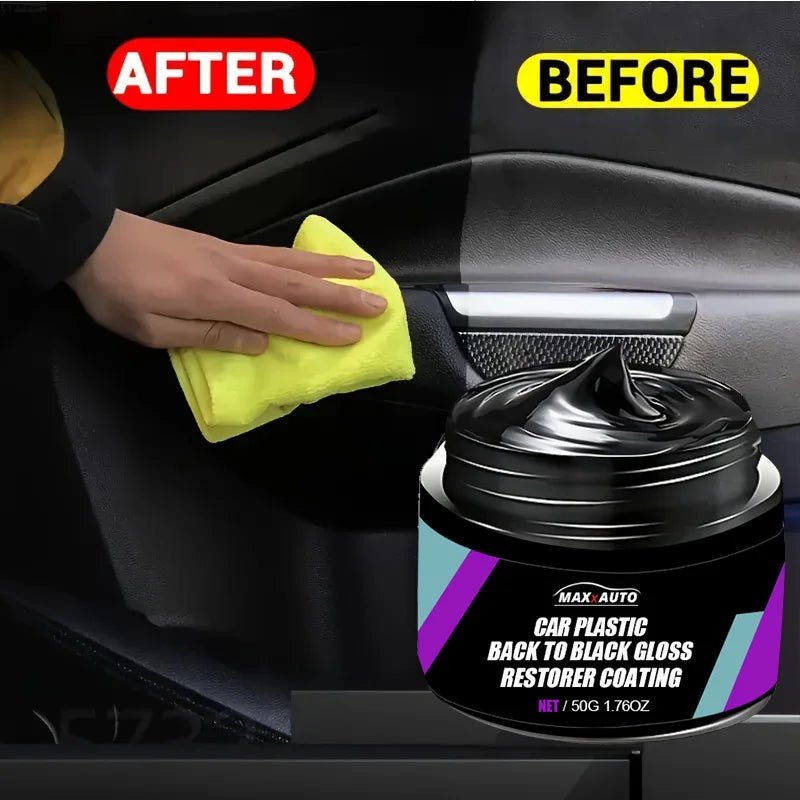 Car Universal Leather and Plastic Repair Polishing Wax Automotive interior reconditioning cream for leather/plastic/rubber care - Avero