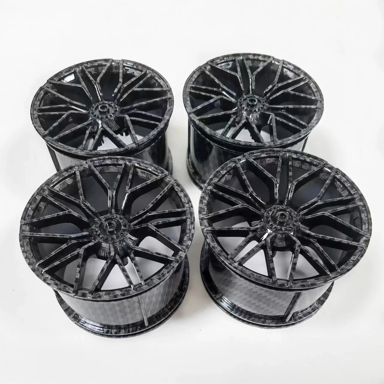 Carbon Fiber Accessories Tail Wheel Hub 23799 80279 Tyre 37383 73398 68577 MOC Compatible Lego Car Building Block Bricks - Avero