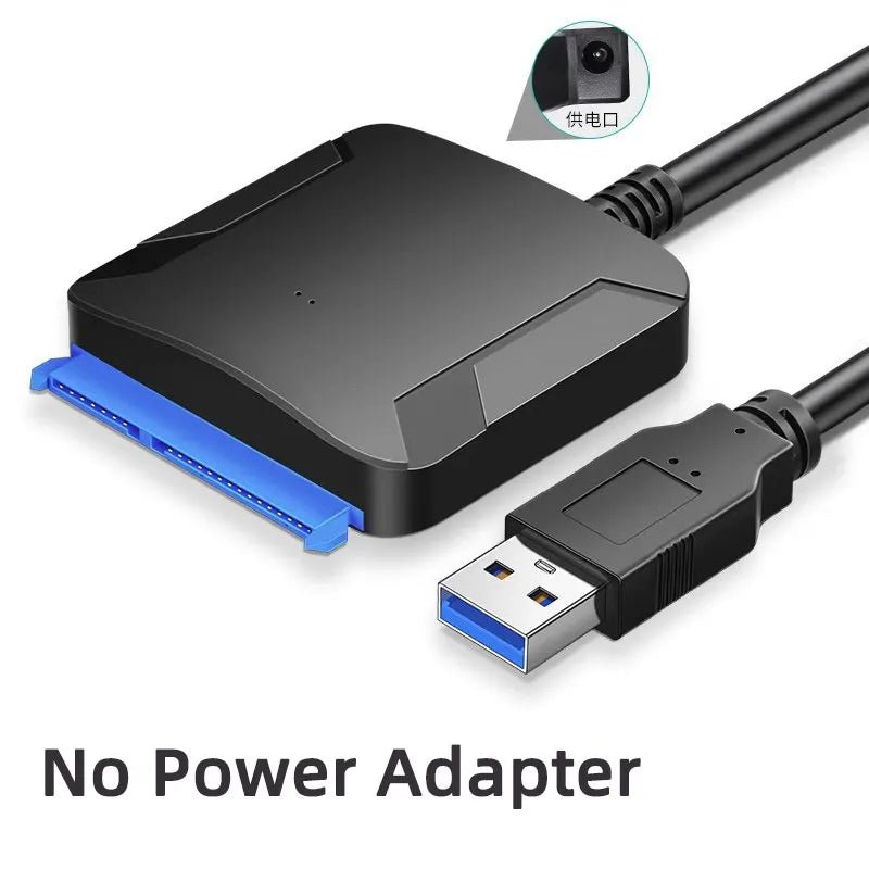 Coolcirc USB 3.0 To Sata Cable For 2.5 Inch External HDD SSD Hard Drive Adapter SATA To USB Hard Disk Adapter Cable - Avero