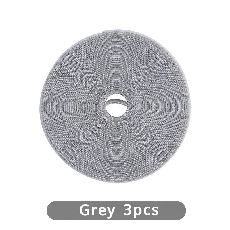 Data Cable Management Cable Tie Reusable Removable Multi - purpose Wire Organizer Data Cable Storage Tape Plant Fixation - Avero