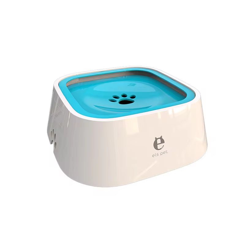 Dog Drinking Water Bowl Floating Non - Wetting Mouth Cat Bowl without Spill Drinking Water Dispenser Plastic Anti - Over Dog Bowl - Avero