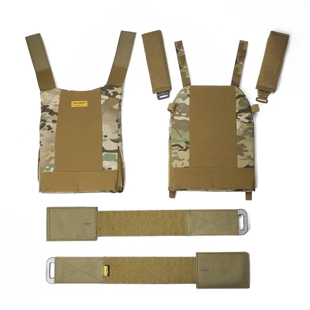 Emersongear FRO Style V5 Tactical Vest M Size Plate Carrier Paintball Body Protective Airsoft Hunting Combat Training Nylon - Avero