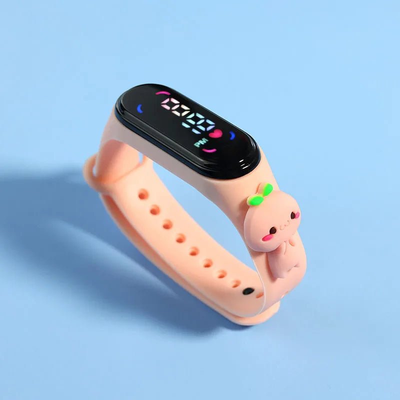Fashion Mickey Children Watches For Girls Electronic Bracelet Sports Touch LED Spiderman Doll Kids Watch Women Waterproof Clock - Avero