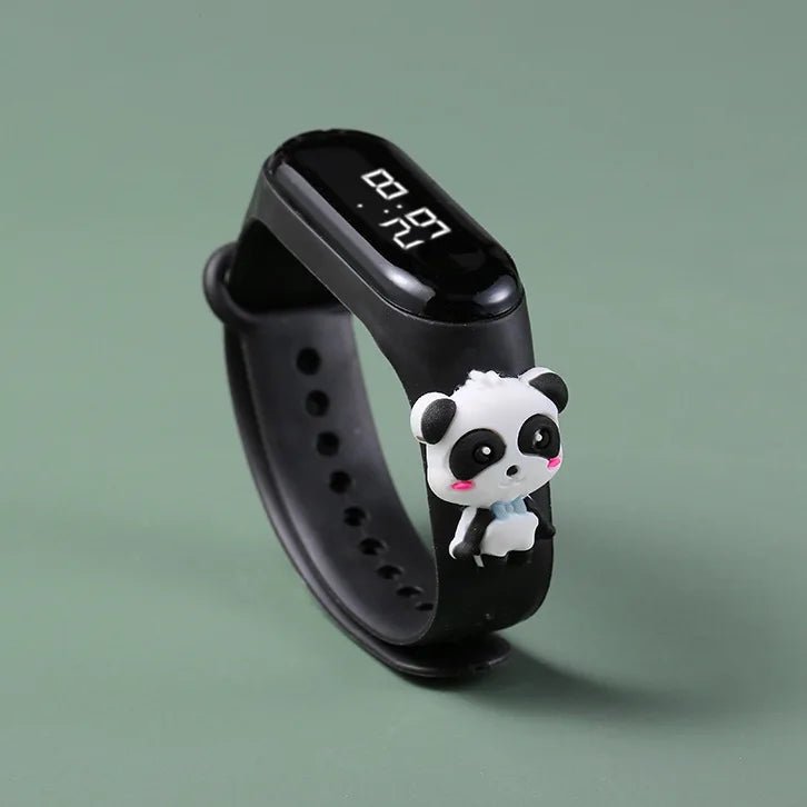 Fashion Mickey Children Watches For Girls Electronic Bracelet Sports Touch LED Spiderman Doll Kids Watch Women Waterproof Clock - Avero