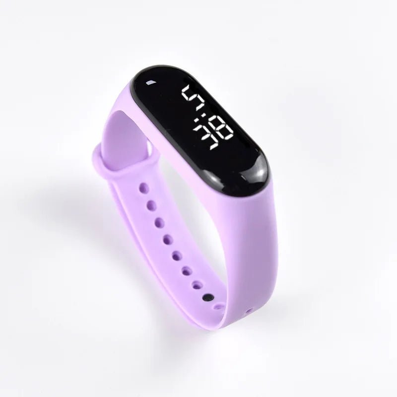 Fashion Mickey Children Watches For Girls Electronic Bracelet Sports Touch LED Spiderman Doll Kids Watch Women Waterproof Clock - Avero