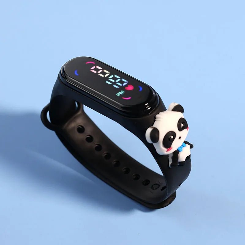 Fashion Mickey Children Watches For Girls Electronic Bracelet Sports Touch LED Spiderman Doll Kids Watch Women Waterproof Clock - Avero