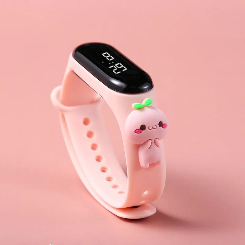 Fashion Mickey Children Watches For Girls Electronic Bracelet Sports Touch LED Spiderman Doll Kids Watch Women Waterproof Clock - Avero