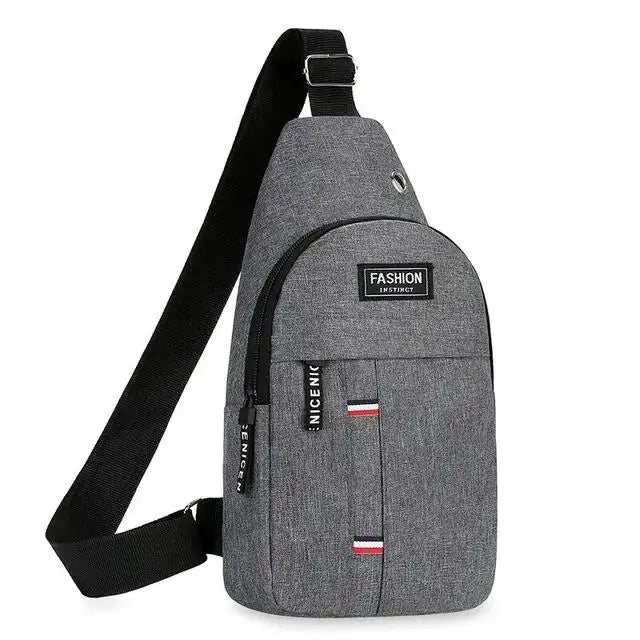 Fashionable and Trendy Lightweight Single Minimalist Shoulder Crossbody Bag for Men with Large Capacity for Leisure and Sports - Avero