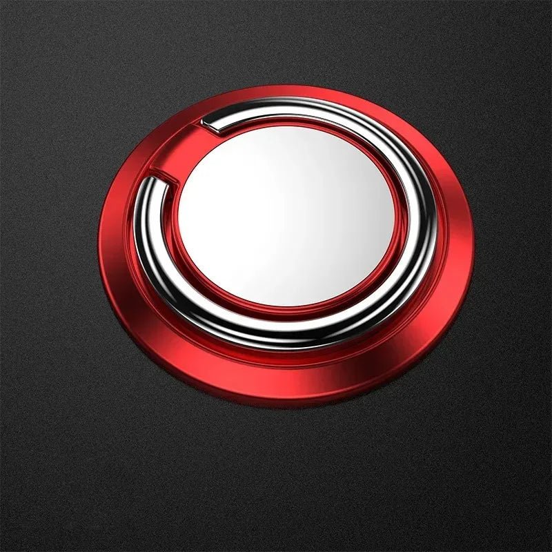 Finger Ring Holder Stand Grip 360 Rotating For Mobile Phone Car Magnetic Mount Phone Back Sticker Pad Unniversal Bracket - Avero