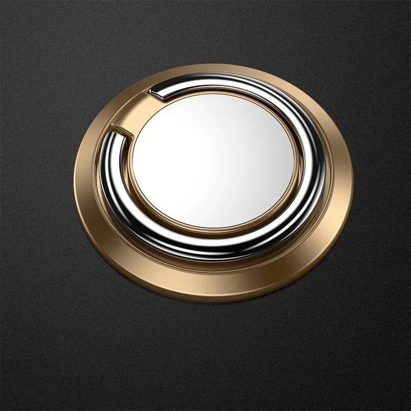 Finger Ring Holder Stand Grip 360 Rotating For Mobile Phone Car Magnetic Mount Phone Back Sticker Pad Unniversal Bracket - Avero