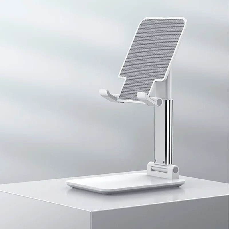 Foldable ABS Desktop Mobile Phone Stand For iPad iPhone 16 15 Smartphone Support Tablet Desk Cell Phone Portable Holder Bracket - Avero