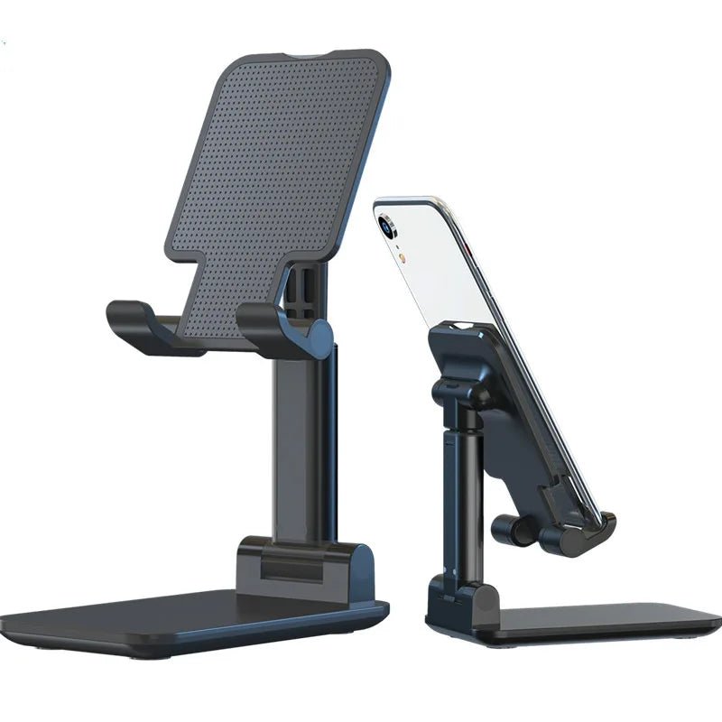 Foldable ABS Desktop Mobile Phone Stand For iPad iPhone 16 15 Smartphone Support Tablet Desk Cell Phone Portable Holder Bracket - Avero