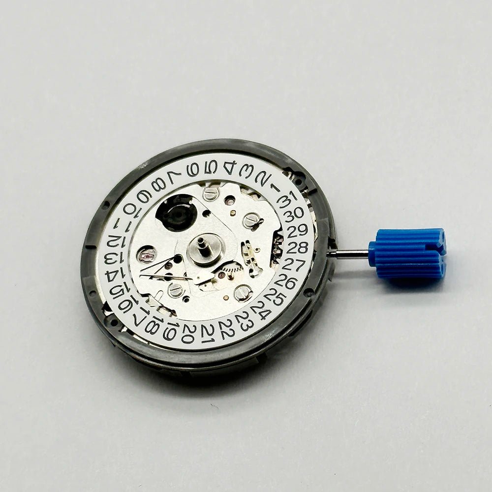 Japan Genuine NH35 Automatic Mechanical Movement High Accuracy 24 Jewels Mod Watch Replacement NH35A Date at 3:00 - Avero