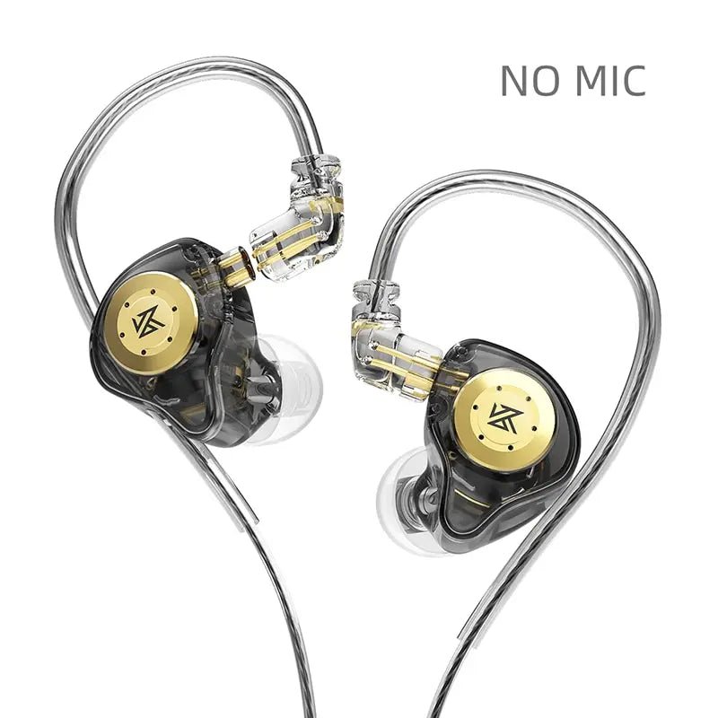 KZ EDX PRO Dynamic Earphones HIFI Bass Earbuds In Ear Monitor Sport Noise Cancelling Headset - Avero
