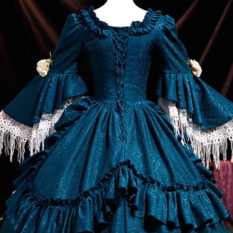 Luxury Temperament Forest Princess French Court Dress Celebrities Banquet Annual Meeting Victorian British Style Vestido De Gala - Avero