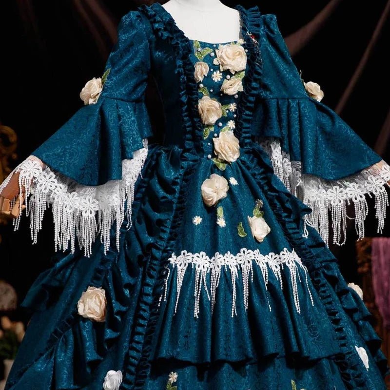 Luxury Temperament Forest Princess French Court Dress Celebrities Banquet Annual Meeting Victorian British Style Vestido De Gala - Avero