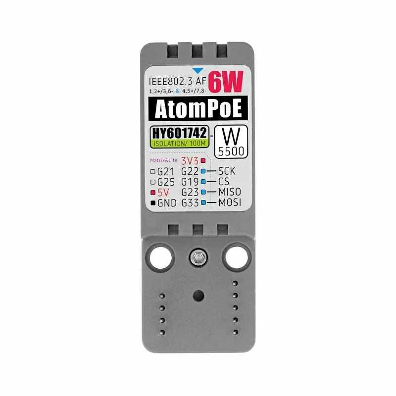 M5Stack Official ATOMIC PoE Base W5500 - Avero
